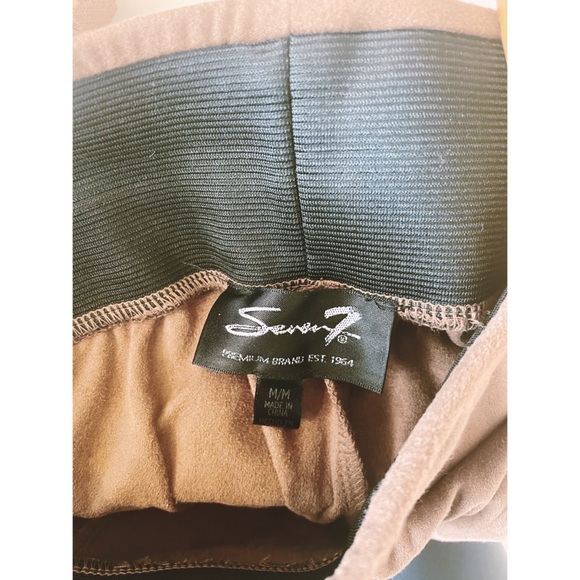 Seven7 faux suede skinny leggings - Picture 7 of 8